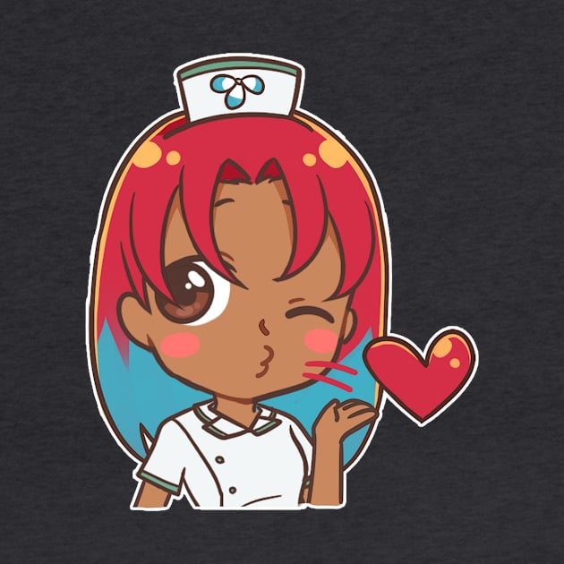 Sending My Love! Nurse Nila Anime Character by zim9